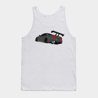 SKYLINE GTR R34 DARK-GREY Tank Top